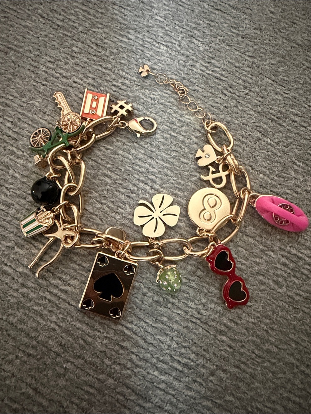 NWOT Kate spade charm bracelet